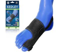 Kedley Bunion Corrector for Women & Men - Adjustable Toe Splint for Big Toe Alignment, Comfortable Day & Night Wear, Reusable Orthotic Wrap with Soft Fabric, One Size Fits Most