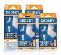 Kedley Elasticated Tubular Support Bandage, Reusable Stockinette for Wrist, Arm, Elbow & Knees, Breathable Mild Support for Strains, Sprains, Injury & Post-Surgical Recovery. 4Pack (4, Size C)