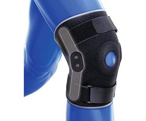 Kedley Hinged Knee Support/Knee Brace for Women & Men Adjustable Neoprene Wrap with Side Stabilizing Hinges for Sports Trauma, ACL, Meniscus Tears,Arthritis,Running,Skiing,Injury Prevention & Recovery