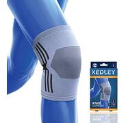 Kedley Knee Support Sleeve | Elasticated Knee Support Knee Compression Sleeve | Relief for Joint Pain, Knee Swelling & Arthritis | Knee Brace, Knee Pads for Sports, Gardening & Everyday Use (Small)