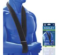 Kedley Soft Foam Arm Sling to Immobilize & Stabilize Injured Joints & Shoulders - Collar & Cuff Support with Adjustable Design - Reduces Pain & Discomfort - One Size - Easy to Use. Discreet Black.