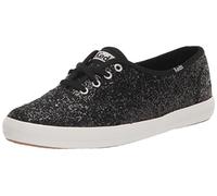 Keds Champion Glitter Trainers for Women, Black Lattice, 6 UK