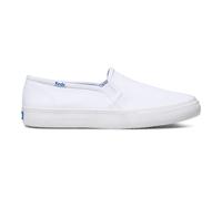 Keds Women's Double Decker Canvas Sneaker, White, 4.5 UK