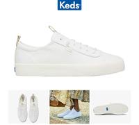 Keds Kickback Organic Cotton Organic Cotton White - White - UK 5.5