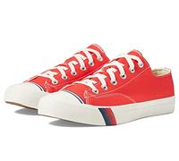 Keds Unisex-Adult Royal Lo Lace Up Fashion Sneaker, Red Canvas, 10 UK