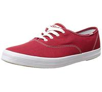 Keds Unisex Champion Lace Up Sneaker, Red Canvas, 8 UK