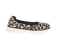 Keds Women's Blisswalk Skimmer Sneaker, Tan/Black Leopard Eng Knit, 4.5 UK