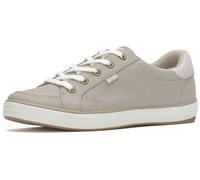Keds Women's Center 3 Lace Up Sneaker, Oatmeal Textile, 4 UK