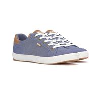 Keds Women's Center III Sneakers, Blue Chambray, 7 Wide