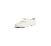 Keds Women's Champion Canvas Lace Up Sneaker, Crochet Cream, 7 UK