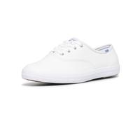 Keds Womens Champion Original Leather Sneaker, White Leather, 5 WW US