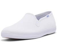 Keds Women's Champion Slip on Sneaker, White Canvas, 11 UK