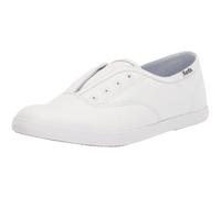 Keds Women's Chillax Washable Leather Sneaker, White, 10
