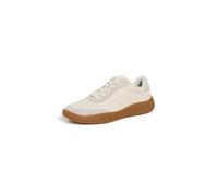 Keds Women's Contest Lace Up Sneaker, Oatmeal/Taupe Perf Leather/Suede, 3 UK