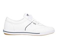 Keds Women's Courty Core Lace Up Sneaker, White Leather, 7 UK