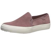 Keds Women's Double Decker Suede Sneaker, Mauve, 5.5 UK