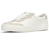 Keds Women's Jktoe-6 Fashion Sneaker, Snow White/Oatmeal Leather, 7 UK