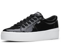 Keds Women's Jump Kick Duo Lace Up Sneaker, Black Patent Leather, 6 UK