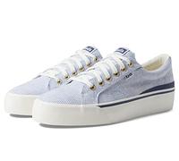 Keds Women's Jump Kick Duo Sneaker, Blue, 3.5 UK