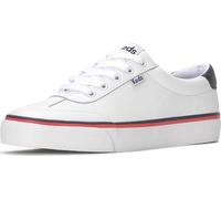 Keds Women's Jktoe-7b Fashion Sneaker, White/Navy/Red Perf Leather, 6.5 UK