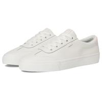 Keds Women's Jump Kick T-Toe Sneaker, Snow White/Light Pink Perf Leather, 8.5 UK