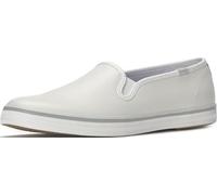 Keds Womens Keds Champion Slip on Leather, Snow White Leather, 7