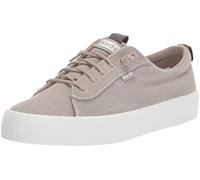 Keds Women's Kickback Sneaker, Grey, 4.5 UK