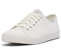 Keds Women's Kickstart Lace Up Sneaker, Snow White, 5 UK