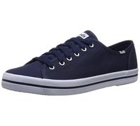 Keds Women's Kickstart Seasonal Solid Sneaker, Navy, 6.5 UK