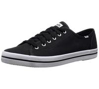 Keds Women's Kickstart Sneaker, Black, 9 UK