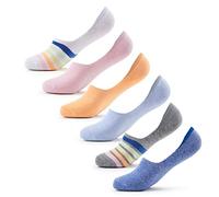 Keds womens Low Cut Sneaker Signature Knit No Show Sock Liners 6 Pairs, Yellow (6 Pair), One Size