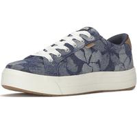Keds Women's Park-5a Fashion Sneaker, Blue Floral Denim, 4.5 UK