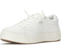 Keds Women's Park-5b Fashion Sneaker, White Knit, 3 UK
