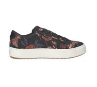 Keds Women's Park Lace Up Sneaker, Black/Pink Floral Canvas, 2.5 UK