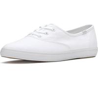 Keds Women's Pntlo-1 Fashion Sneaker, White Canvas, 6 UK