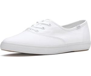 Keds Women's Pntlo-1 Fashion Sneaker, White Canvas, 6 UK