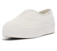 Keds Women's Point Slip on Sneaker, White Leather, 5.5 UK