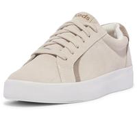 Keds Women's Pursuit Lace Up Sneaker, Natural Suede, 8 Wide