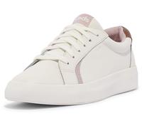 Keds Women's Pursuit Lace Up Sneaker, White/Cognac Leather, 7 UK