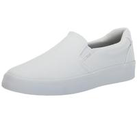 Keds Women's Pursuit Slip on Sneaker, White Canvas, 8 UK