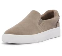 Keds Women's Pursuit Slip on Sneaker, Taupe Suede, 5 UK