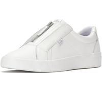 Keds Women's Pursuit Zip Fashion Sneaker, White Leather, 6.5 UK