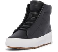 Keds Women's Remi Mid Bootie Sneaker, Black Leather, 5 UK