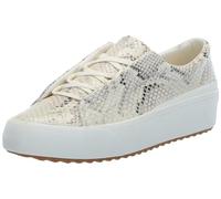Keds Women's Remi Slip on Sneaker, Cream Snakeskin Leather, 5 UK