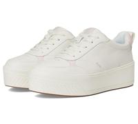 Keds Women's Skyler Ii Lace-up Sneaker, Snow White/Light Pink Leather, 5 UK