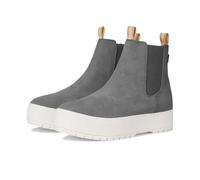 Keds Women's The Platform Chelsea Lug Sneaker, Grey Suede, 7.5 UK