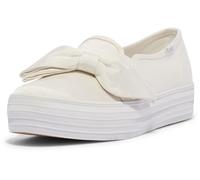 Keds Women's Triple Decker Sneaker, White Bow Celebrations, 6.5 UK