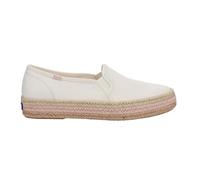 Keds Women's Triple Decker Sneaker, White/Multi Jute Foxing, 6 UK