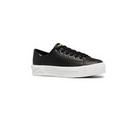 Keds Women's Triple Kick Chunky Leather Shoes in Black | Size: 6 keds Black 6