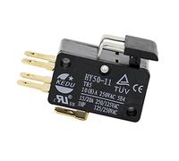 KEDU 6 Pins Micro Switch Microswitch Power Tool Microswitches Machine Tools 15/20A 250/125VAC HY50-11, Pack of 2 Pieces